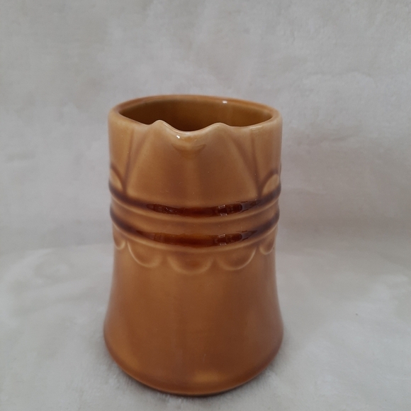 Vintage Homer Laughlin Coventry Castilian Granada Golden Harvest creamer pitcher - Picture 2 of 11